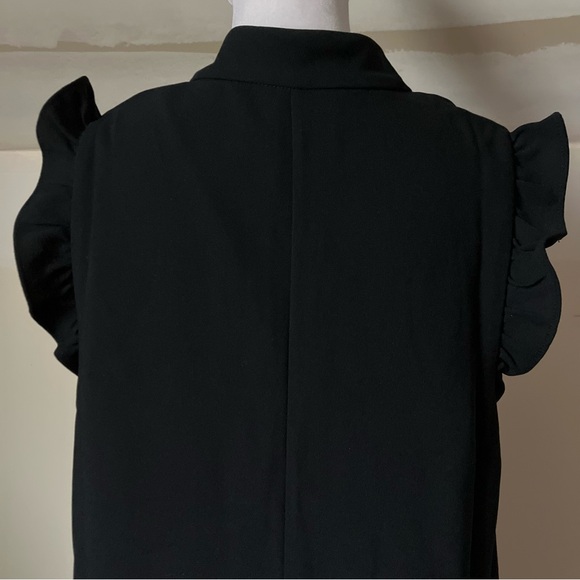 Lilly Pulitzer Adalee Embellished V-Neck Shift Dress in Onyx Black size 6 - Picture 10 of 12